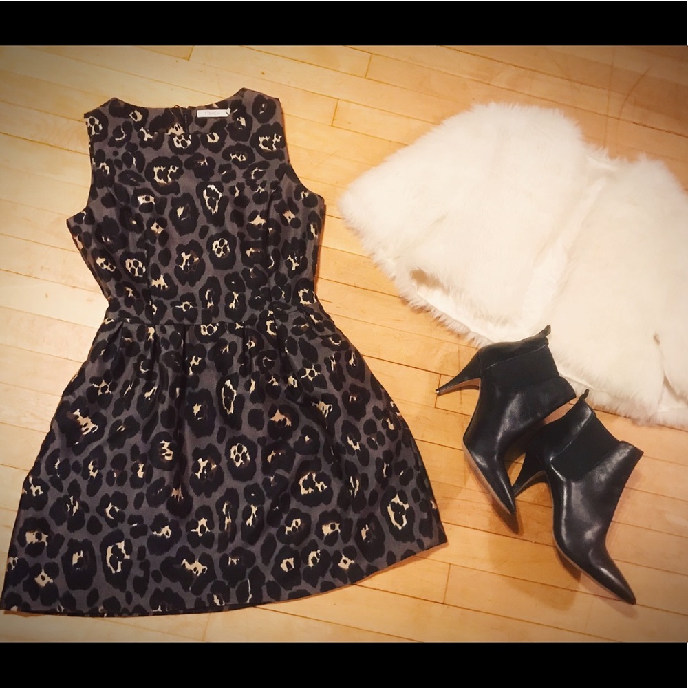 Adorable fit and flare dress by FRNCH